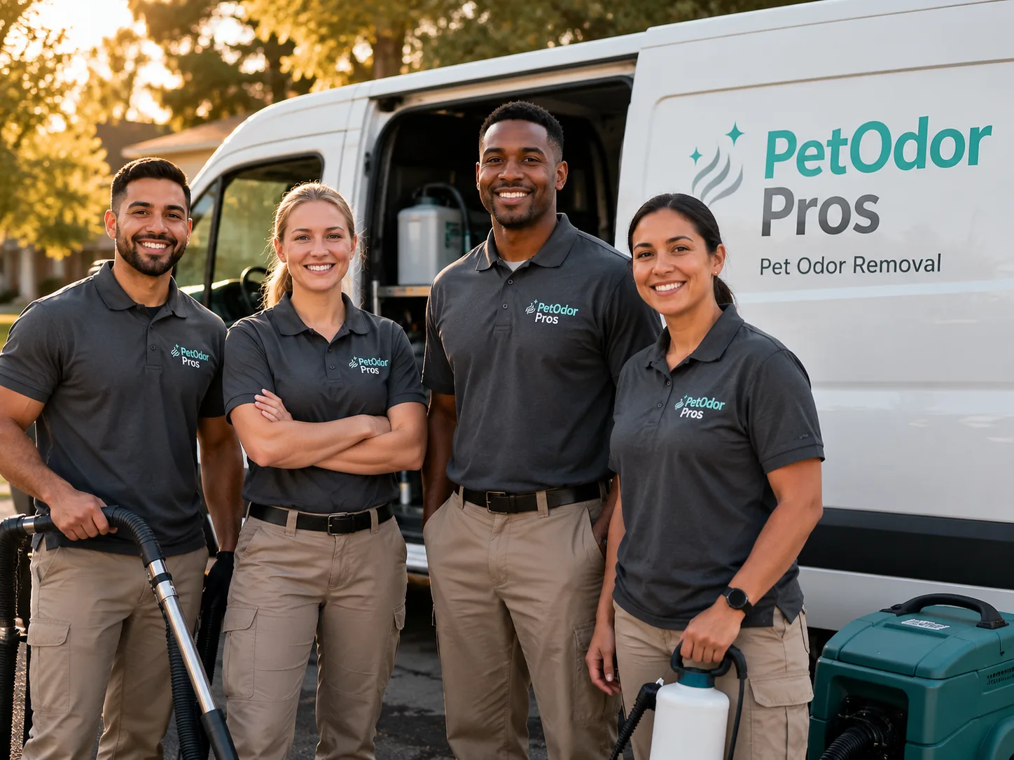 Pet Odor Removal team serving Bellevue, OH